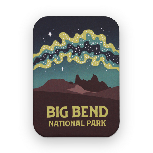 Big Bend National Park Milky Way Matte Magnet
