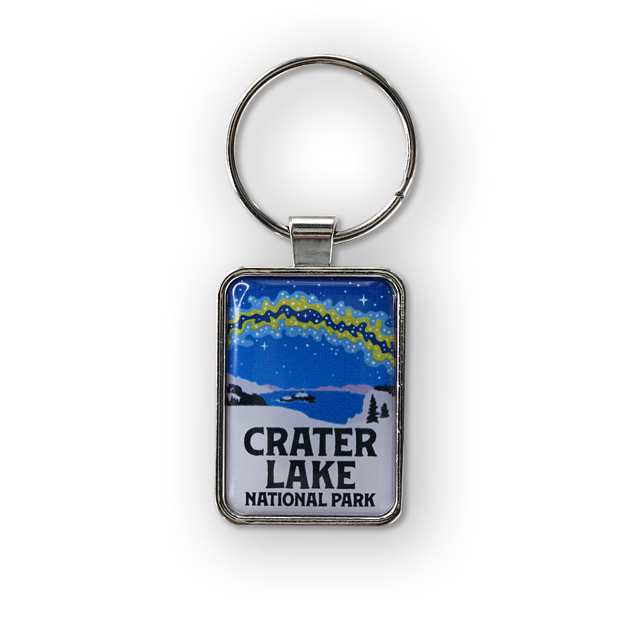 Crater Lake National Park Milky Way Keychain – National Park Souvenirs