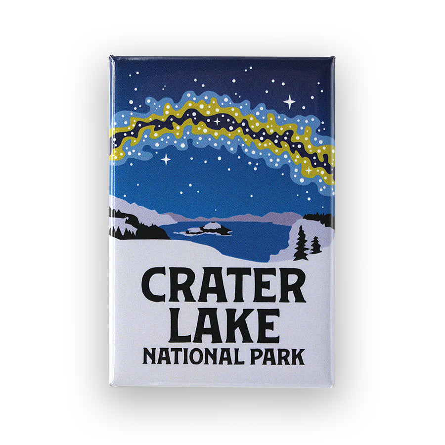 Crater Lake National Park Milky Way Magnet