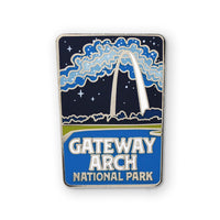 Gateway Arch National Park Milky Way Pin