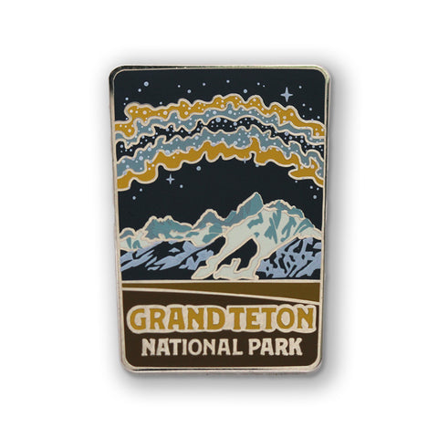 Grand Teton NP Milky Way Pin