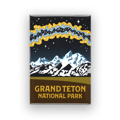 Grand Teton National Park Milky Way Magnet