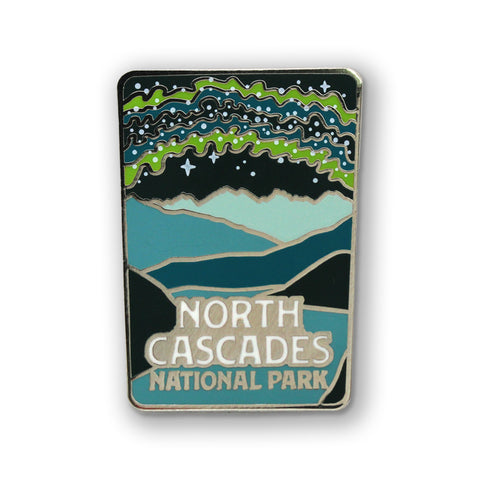 North Cascades NP Milky Way Pin