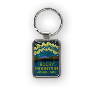 Rocky Mountain National Park Milky Way Keychain