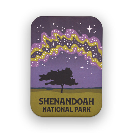 Shenandoah National Park Milky Way Matte Magnet