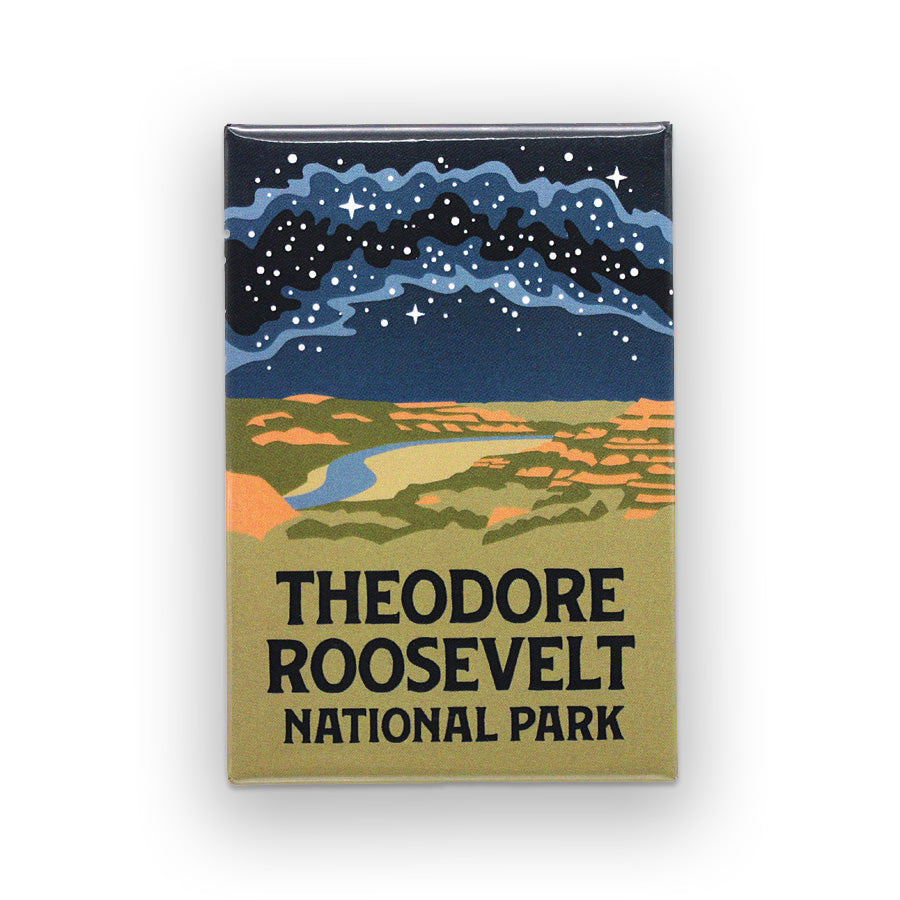 Theodore Roosevelt National Park Milky Way Magnet