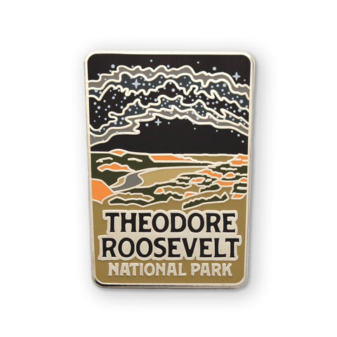 Theodore Roosevelt National Park Milky Way Pin