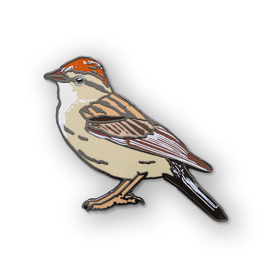 Chipping Sparrow Pin