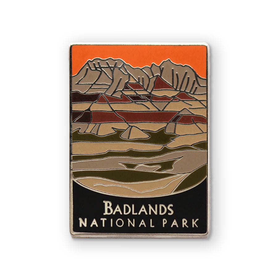 Badlands National Park Traveler Pin