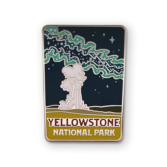 Yellowstone National Park Milky Way Pin