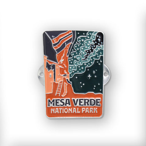 Mesa Verde National Park Milky Way Walking Stick Medallion