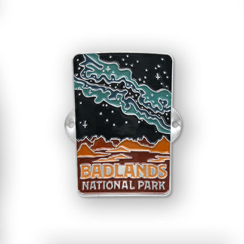 Badlands National Park Milky Way Walking Stick Medallion
