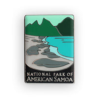 National Park Of American Samoa Traveler Pin