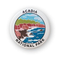 Acadia National Park Metal Magnet