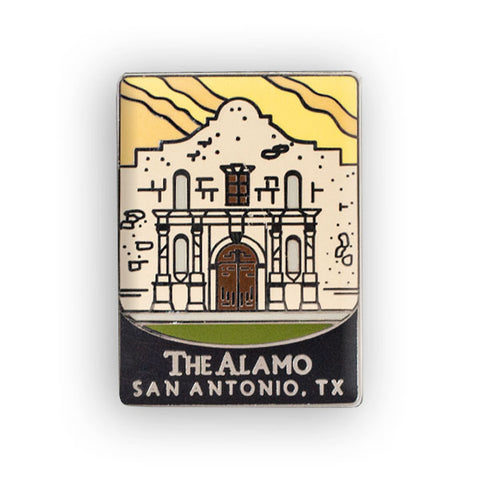 The Alamo Traveler Pin