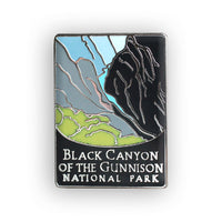 Black Canyon Of The Gunnison National Park Traveler Pin