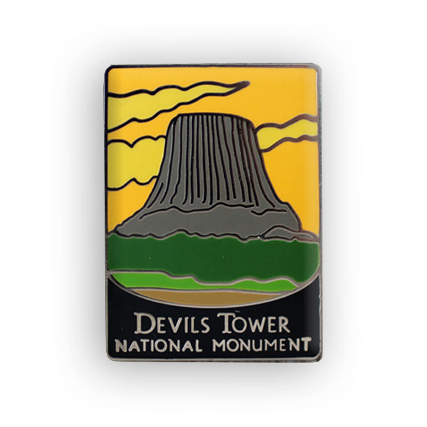 Devils Tower National Monument Traveler Pin