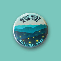 Great Smoky Mountains National Park Merit Badge Button