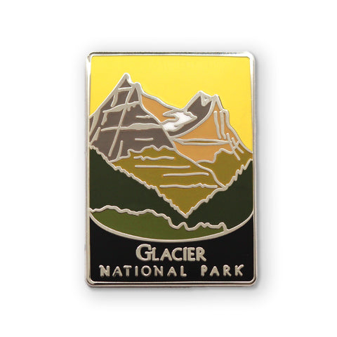 Glacier National Park Traveler Pin