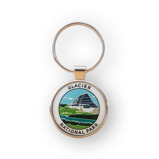 Glacier National Park Keychain