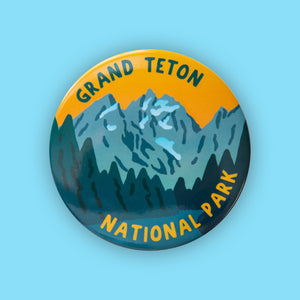 Grand Teton National Park Merit Badge JUMBO Magnet