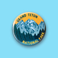 Grand Teton National Park Merit Badge Button