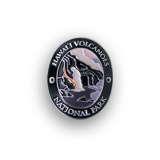 Hawai'i Volcanoes National Park Traveler Walking Stick Medallion