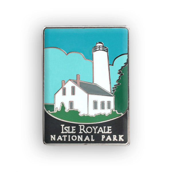 Isle Royale National Park Traveler Pin
