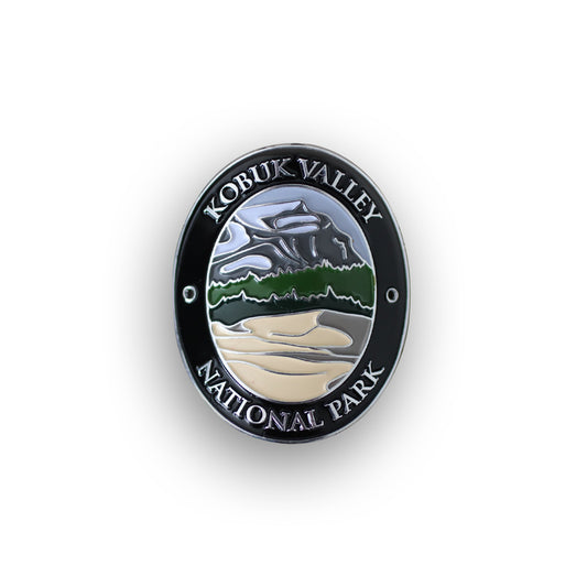 Kobuk Valley National Park Traveler Walking Stick Medallion