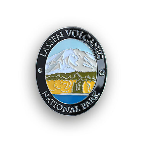 Lassen Volcanic National Park Traveler Walking Stick Medallion