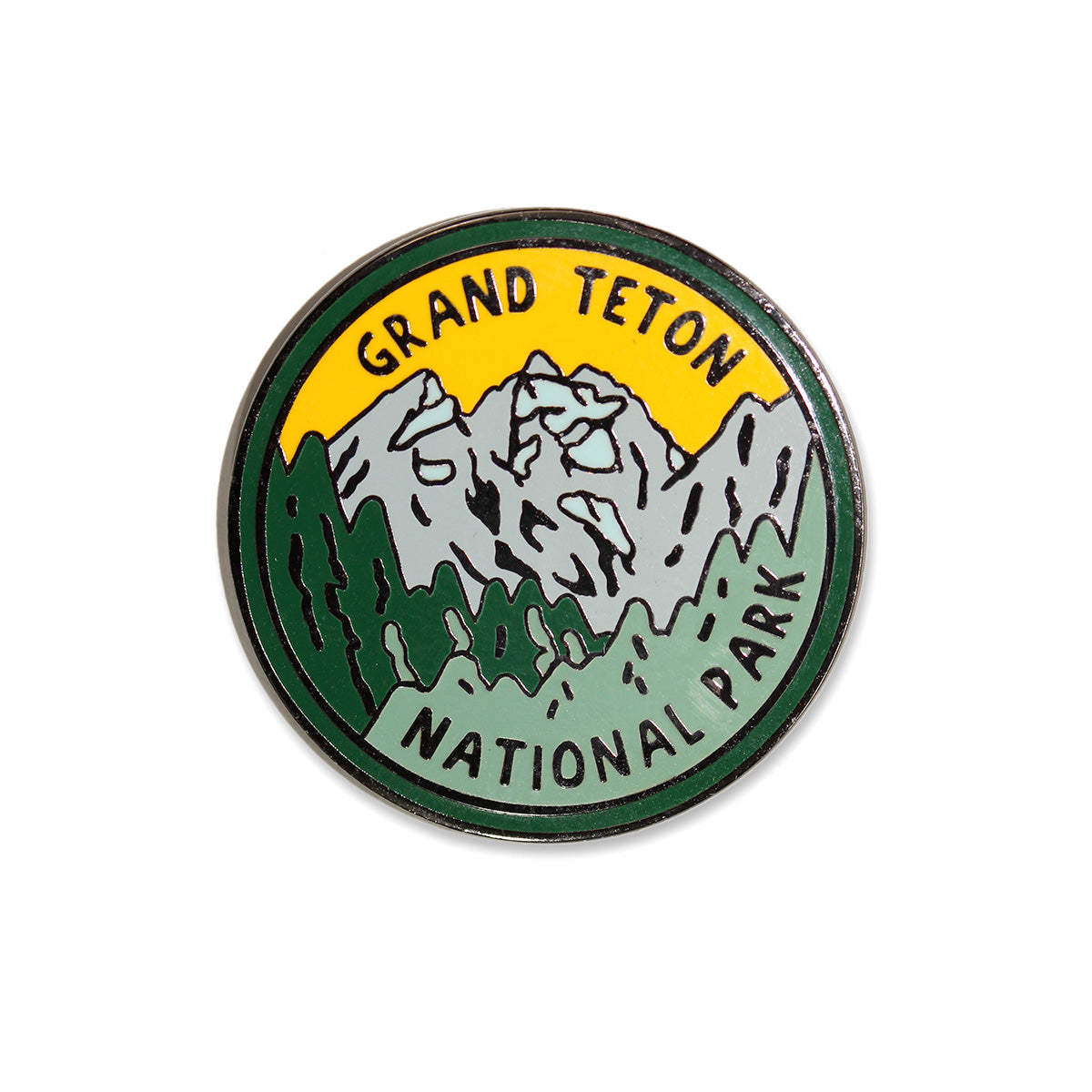 Grand Teton National Park Merit Badge Pin