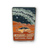 Capitol Reef NP Milky Way Pin