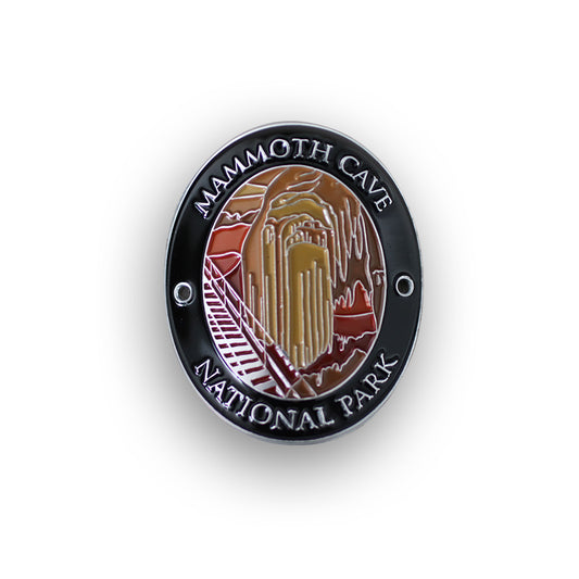 Mammoth Cave National Park Traveler Walking Stick Medallion