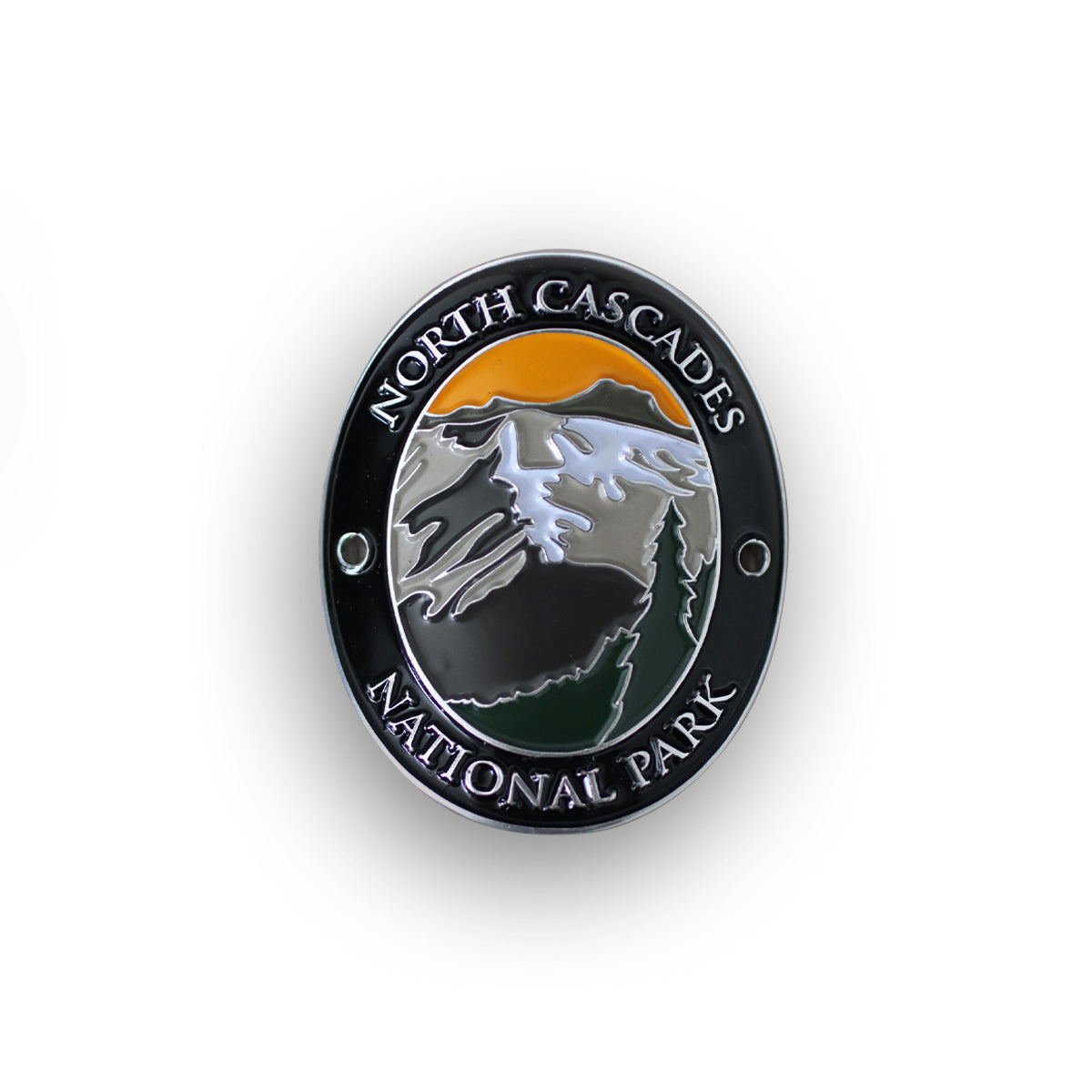 North Cascades National Park Traveler Walking Stick Medallion