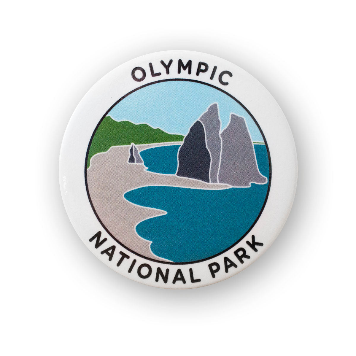 Olympic National Park Metal Magnet
