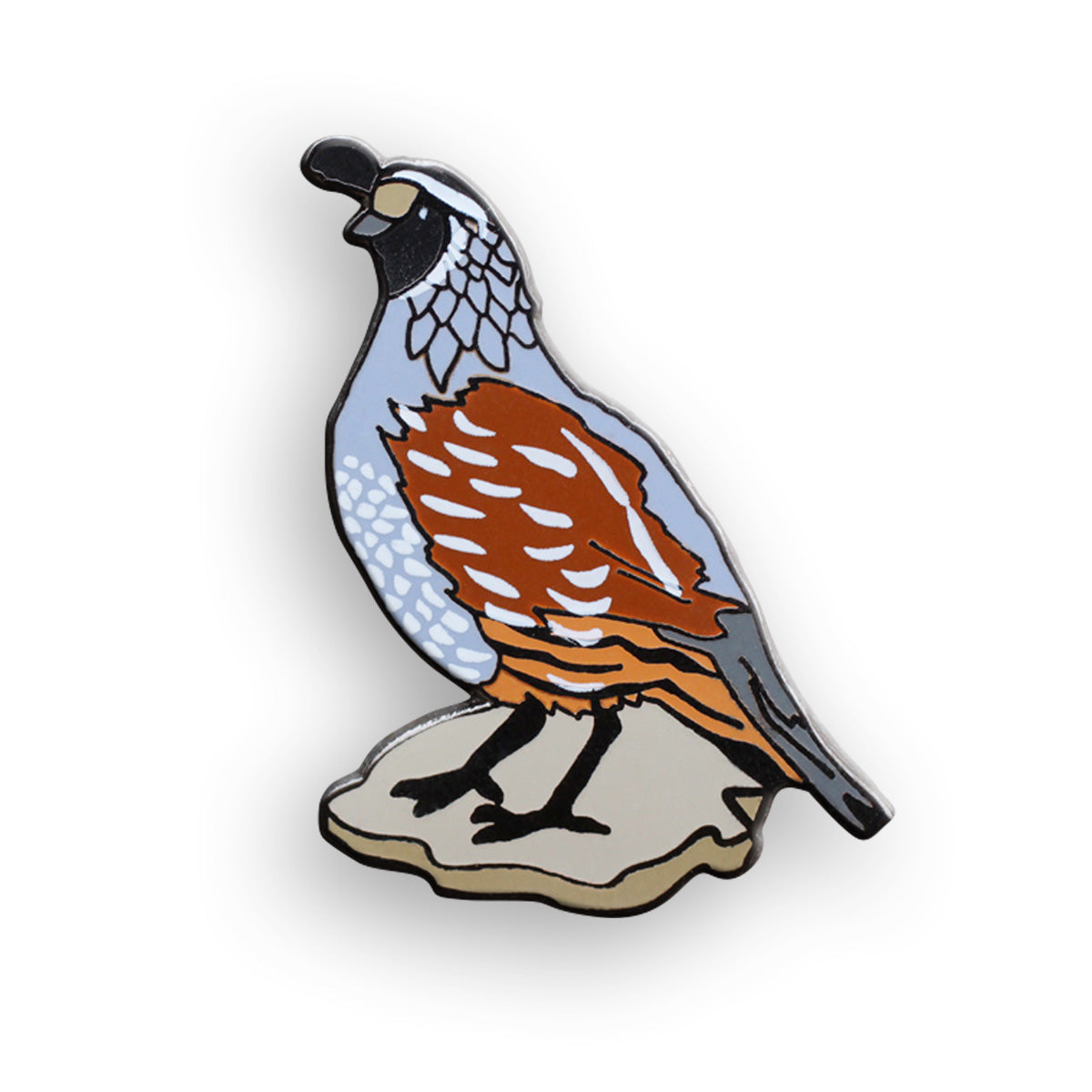 California Quail Pin