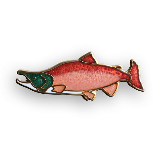 Sockeye Salmon Pin