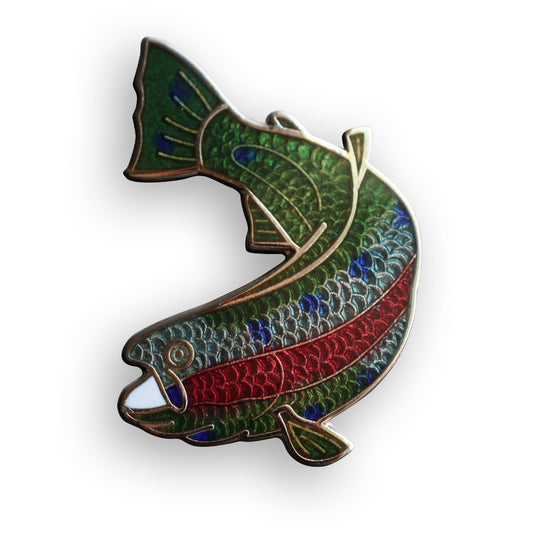 Rainbow Trout Pin
