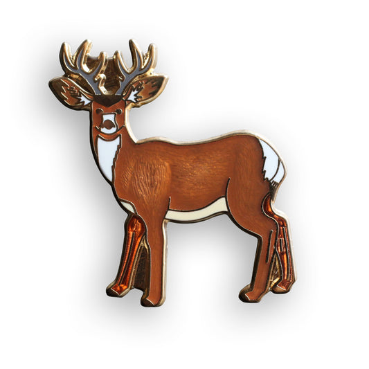 White-tailed Deer Pin