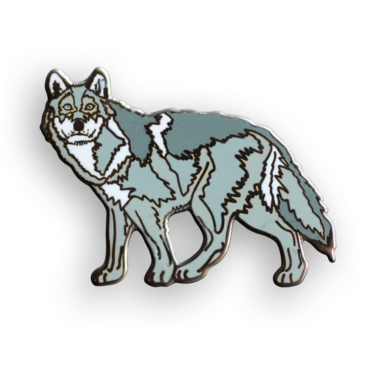 Gray Wolf Pin