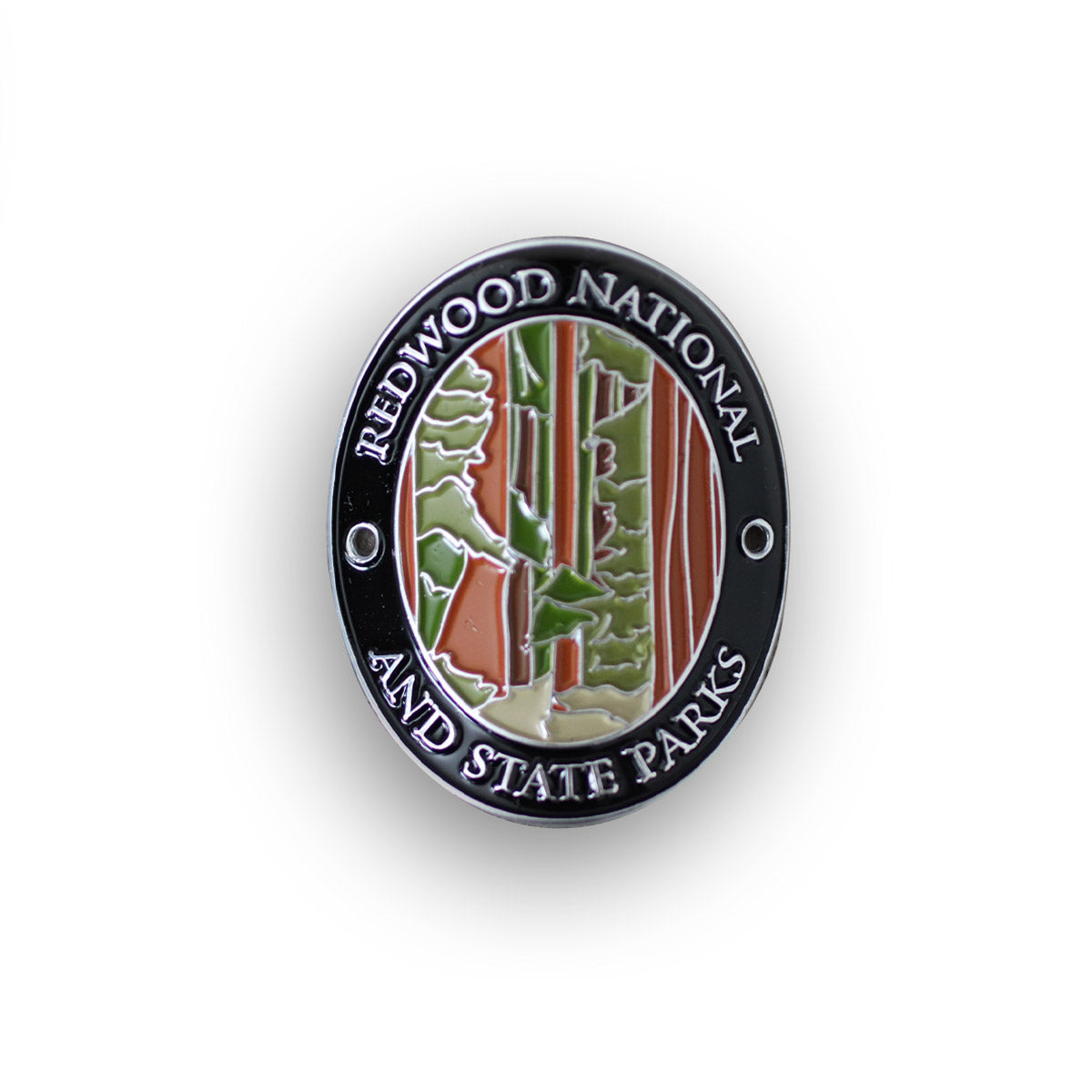 Redwood National and State Parks Traveler Walking Stick Medallion