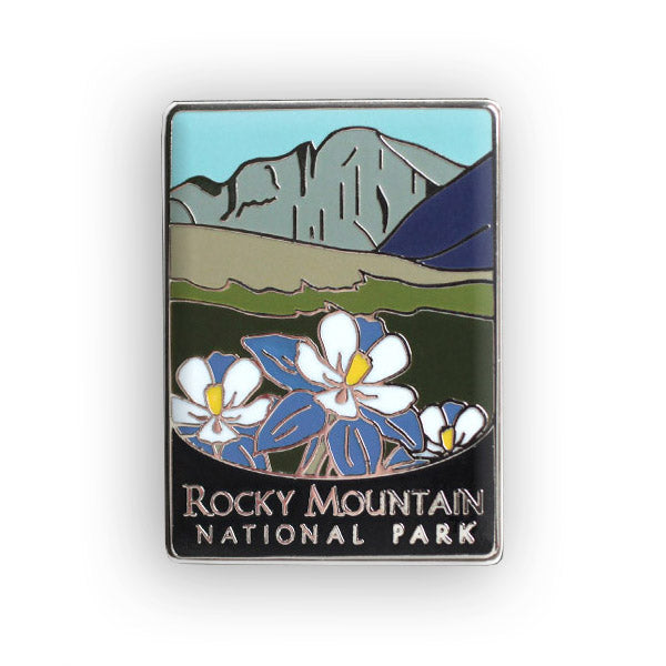 Rocky Mountain National Park Traveler Pin