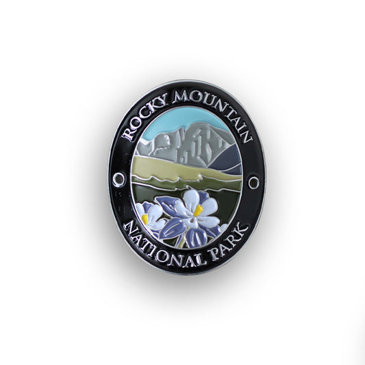Rocky Mountain National Park Traveler Walking Stick Medallion