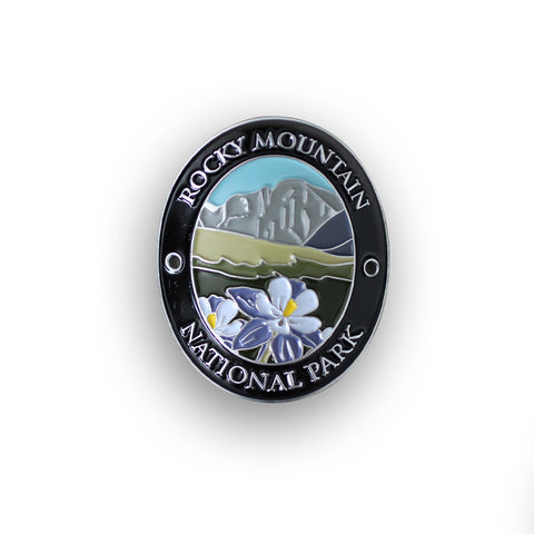 Rocky Mountain National Park Traveler Walking Stick Medallion