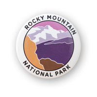 Rocky Mountain National Park Metal Magnet