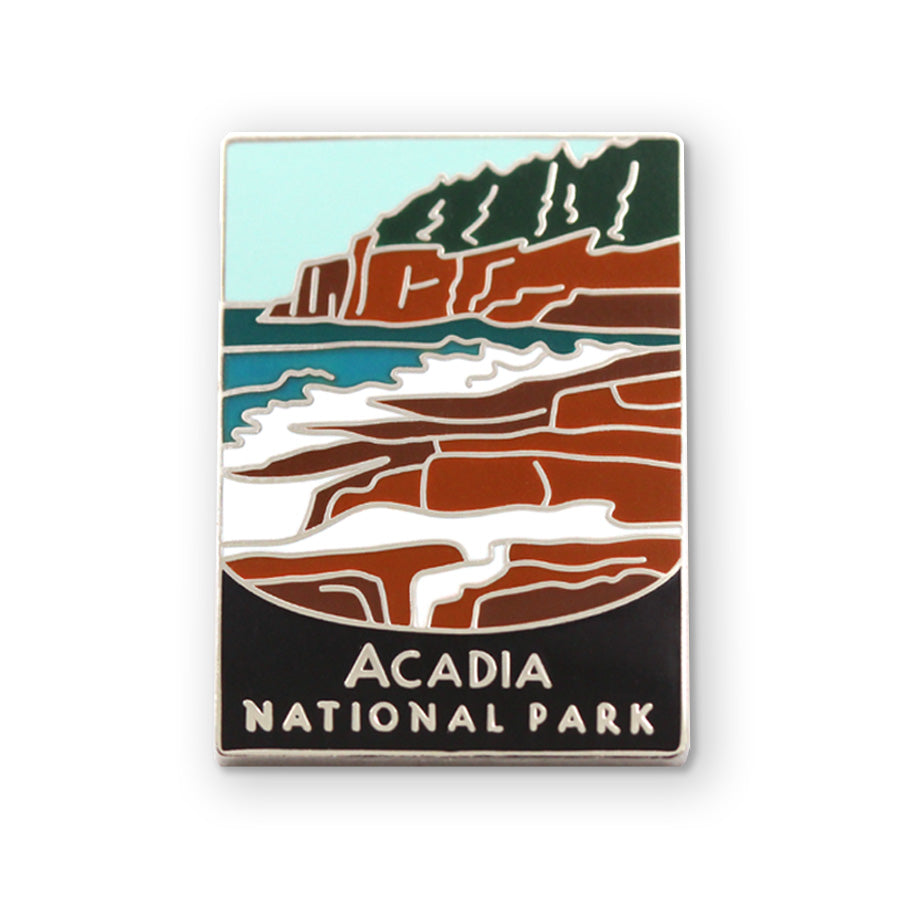 Acadia National Park Traveler Pin