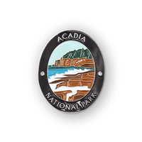 Acadia National Park Traveler Walking Stick Medallion