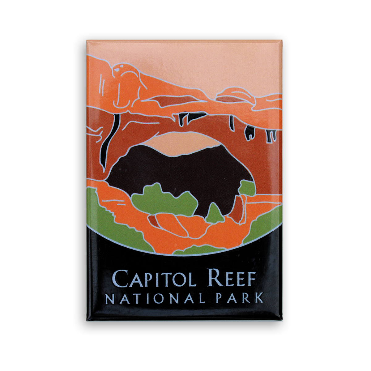 Capitol Reef National Park Traveler Magnet