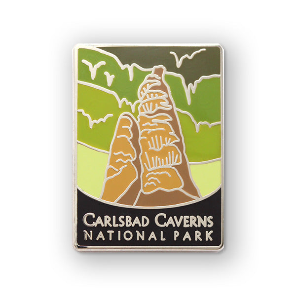 Carlsbad Caverns National Park Traveler Pin