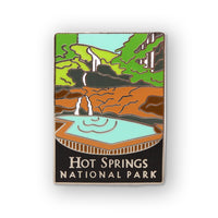 Hot Springs National Park Traveler Pin